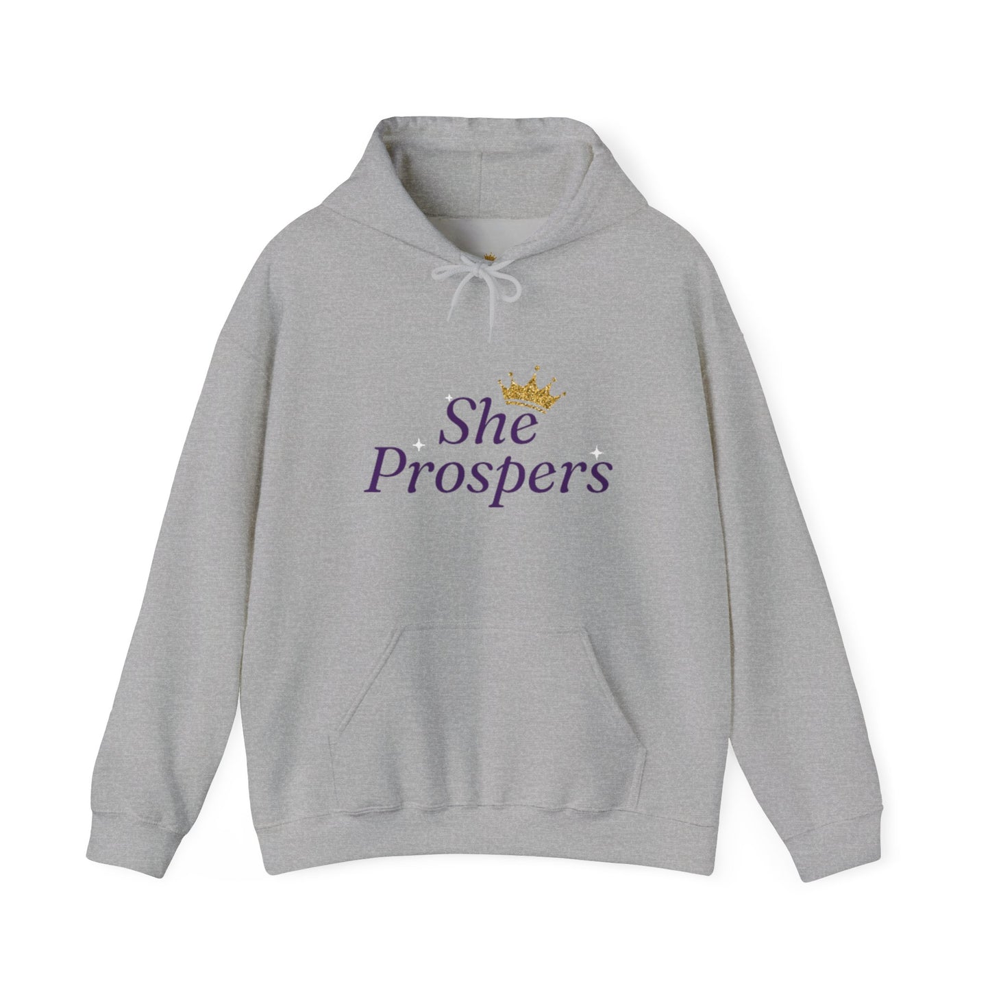 Empowering Women's Sweatshirt, Cozy Hoodie, She Prospects Apparel, Inspirational Gift, Motivational Fashion