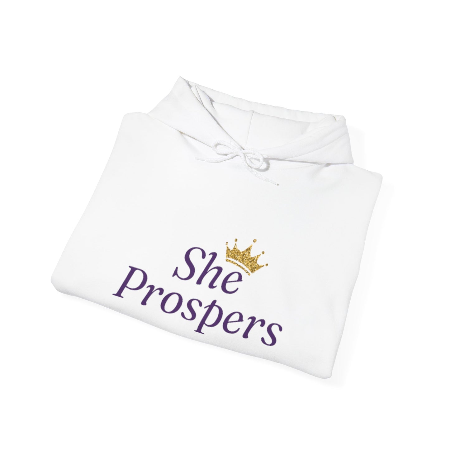 Empowering Women's Sweatshirt, Cozy Hoodie, She Prospects Apparel, Inspirational Gift, Motivational Fashion
