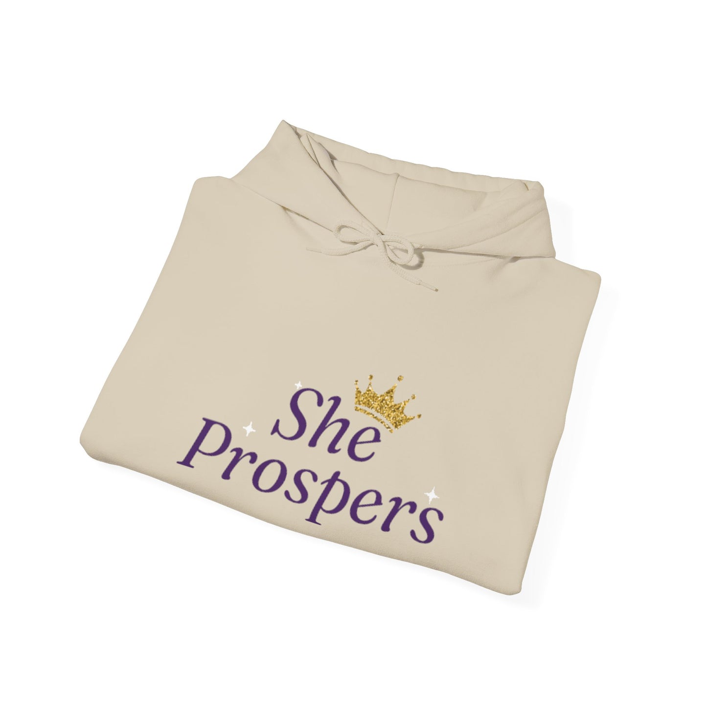 Empowering Women's Sweatshirt, Cozy Hoodie, She Prospects Apparel, Inspirational Gift, Motivational Fashion