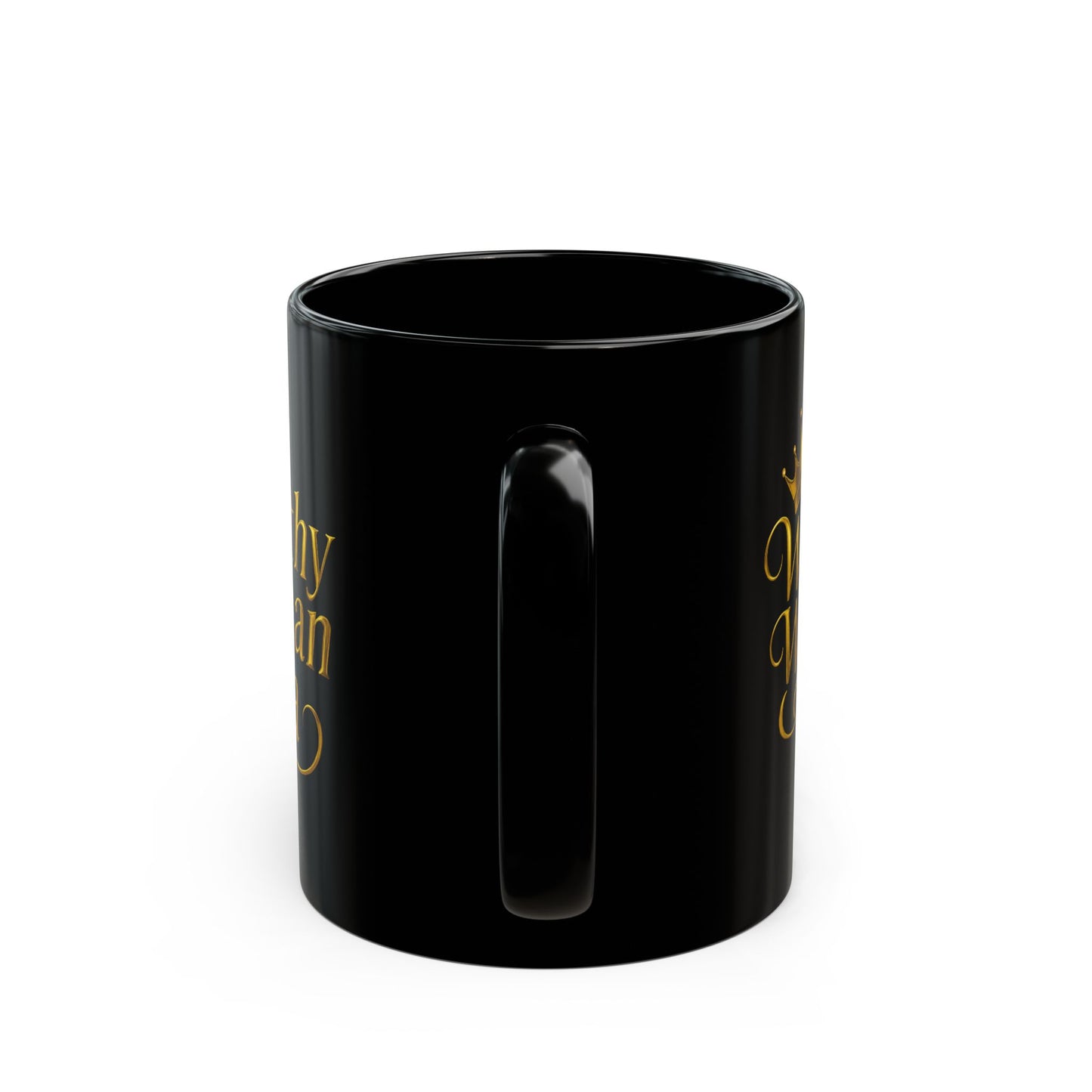 Wealthy Woman Era Mug – Luxurious Coffee Cup for Queens, Gift for Her, Empowerment Mug, Black Coffee Mug, Inspirational Drinkware