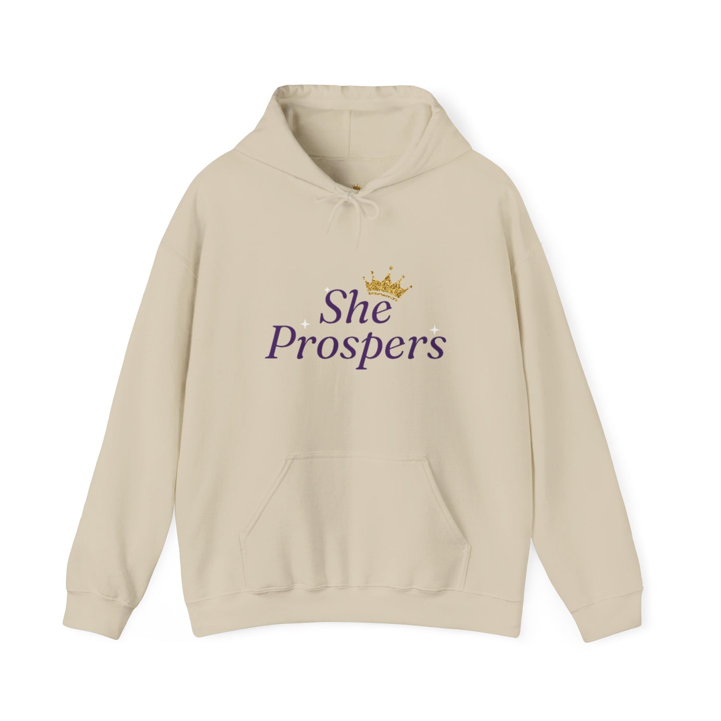 Empowering Women's Sweatshirt, Cozy Hoodie, She Prospects Apparel, Inspirational Gift, Motivational Fashion