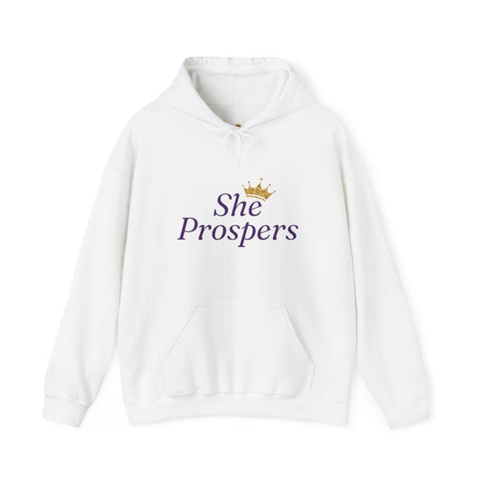Empowering Women's Sweatshirt, Cozy Hoodie, She Prospects Apparel, Inspirational Gift, Motivational Fashion
